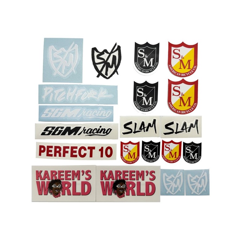 S&M Variety Sticker Pack Multi