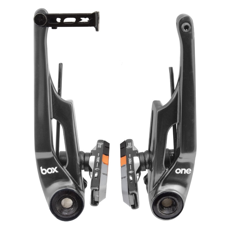Box One Pro BMX V-Brake Caliper – Long Reach (108mm) – Gun Metal Gray