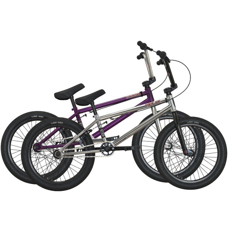 DK Helio BMX Bike-Chrome/Black