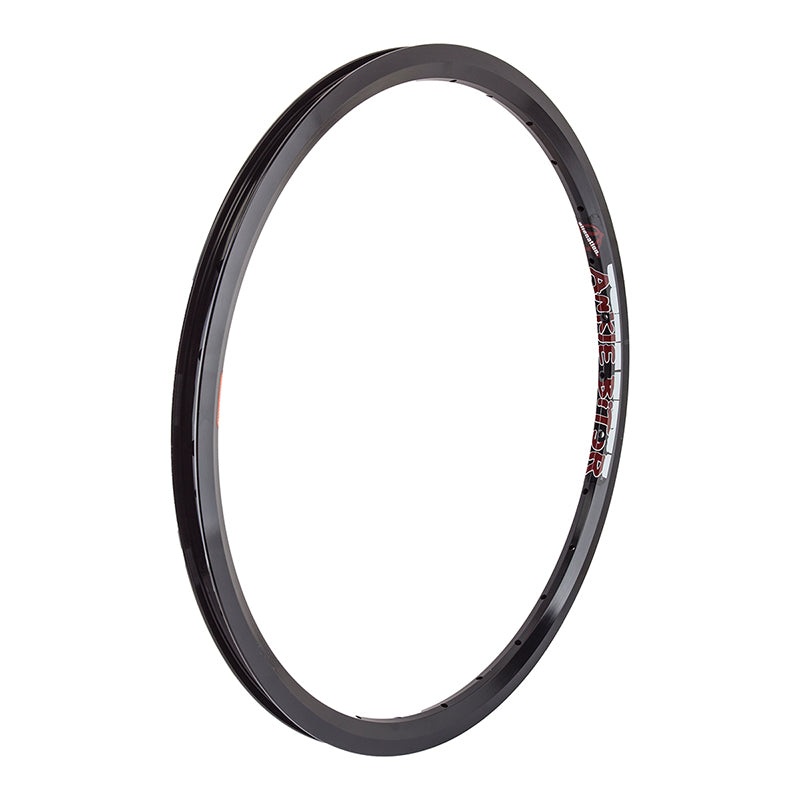 18″ (400mm) Alienation Ankle Biter Aluminum Double Wall BMX Rim – 28H – Black