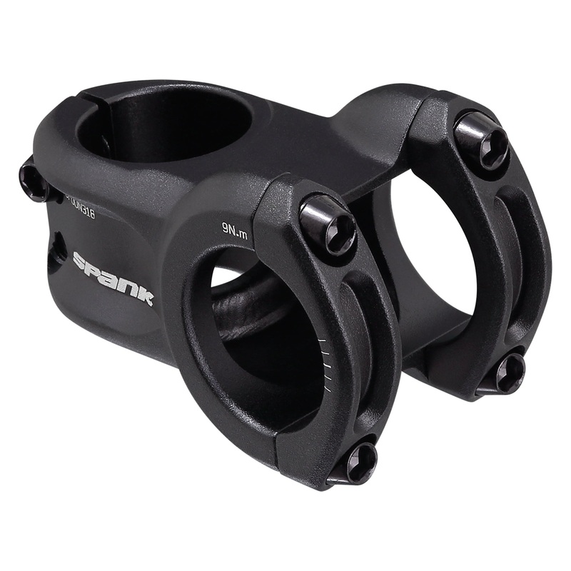 Spank Spoon 318 Stem – 43mm 31.8 Clamp +/-0 Black