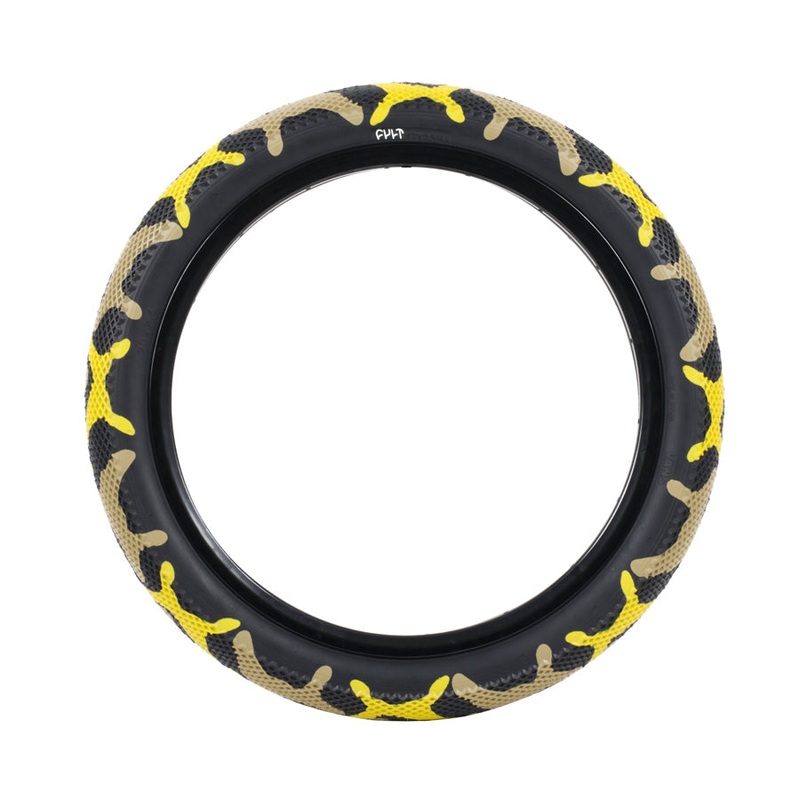 Vans x Cult Tire 20″ / yellow camo (single)