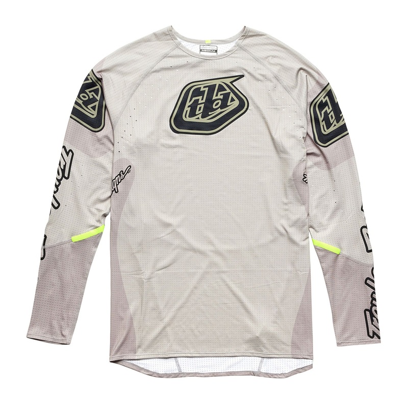 Troy Lee Designs Sprint Ultra BMX Race Jersey-Lines-Sequence Quarry Adult Small