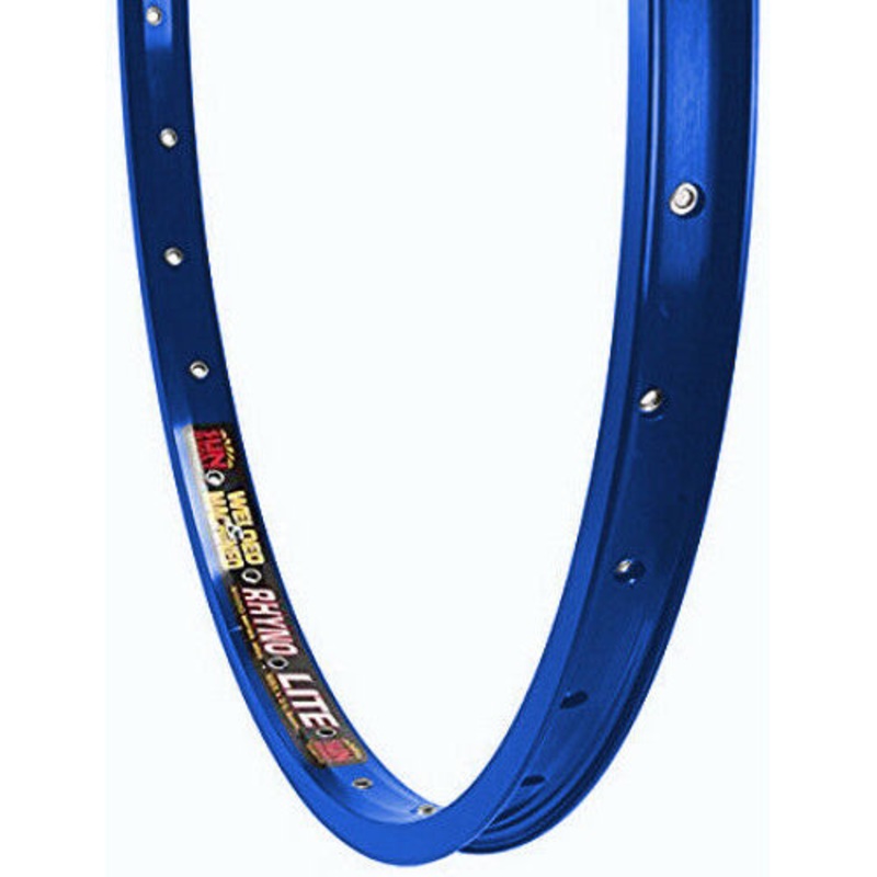 24″ Sun Rhyno Lite XL Double Wall BMX Rim – 36H – Blue Anodized