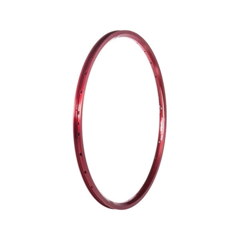 Crupi Rhythm Section Alloy BMX Rim-Red-28H-24×1 3/8″ 24×1 3/8″
