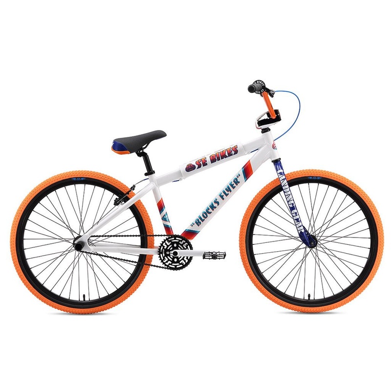 SE Racing Blocks Flyer – 26″ – White