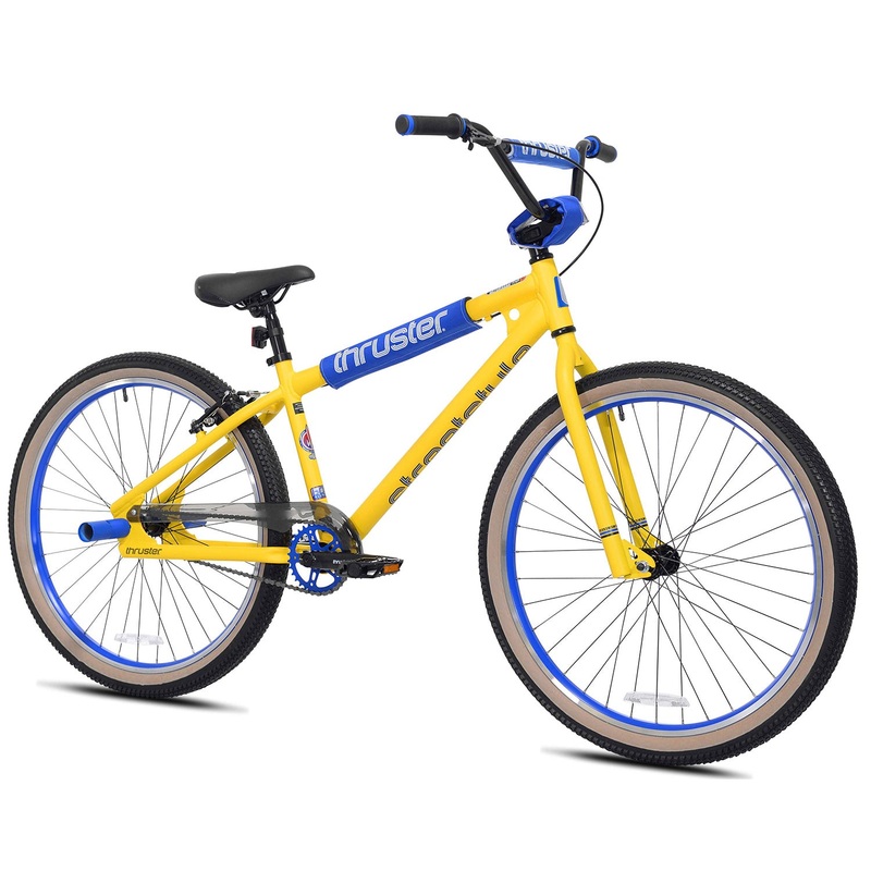 Thruster Street Style 26″ BMX Freestyle Bike-Satin Yellow