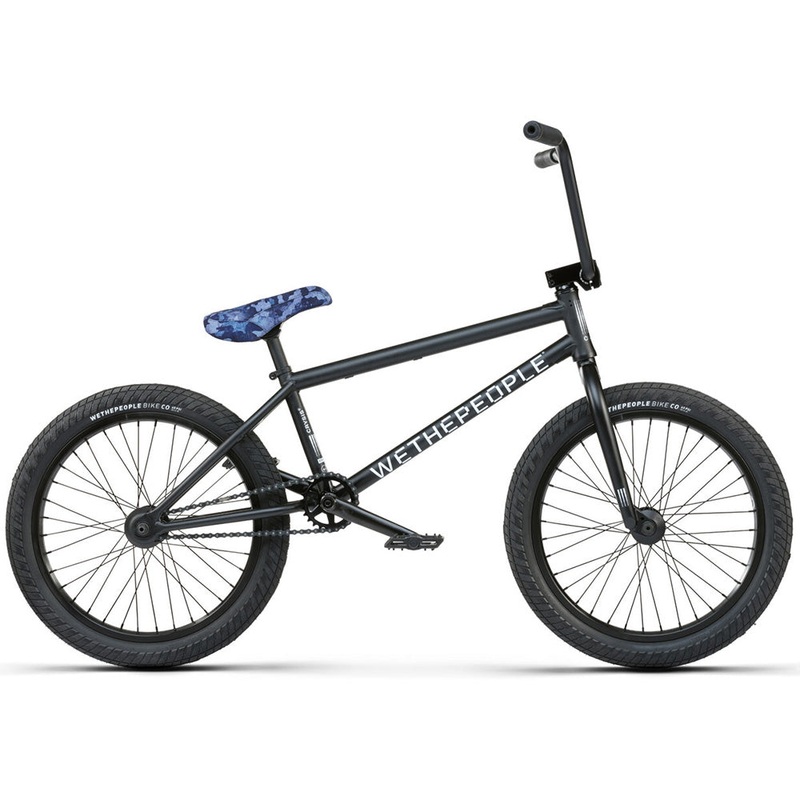 We The People 2023 Crysis 20.5″TT BMX Freestyle Bike-Matte Black