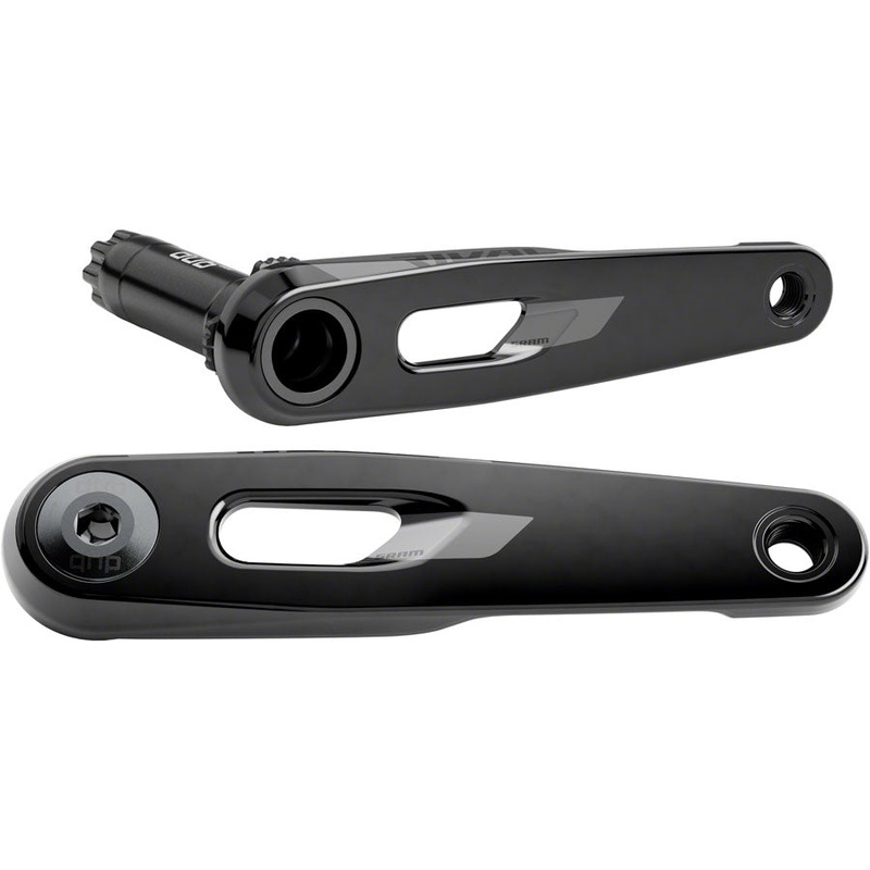 SRAM Rival 1x XPLR Wide Crank Arm Assembly – 175mm, 12/13-Speed, 8-Bolt Direct Mount, DUB Spindle, Black, E1