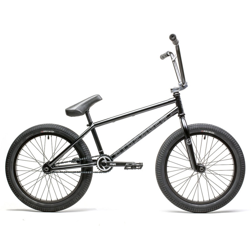 Stranger Level FC – RHD 20.75″TT BMX Freestyle Bike-Matte Raw