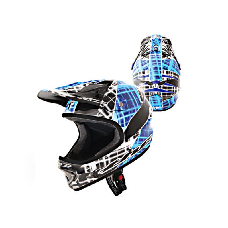 T.H.E. 2011 Point 5 Helmet-Plaid Small