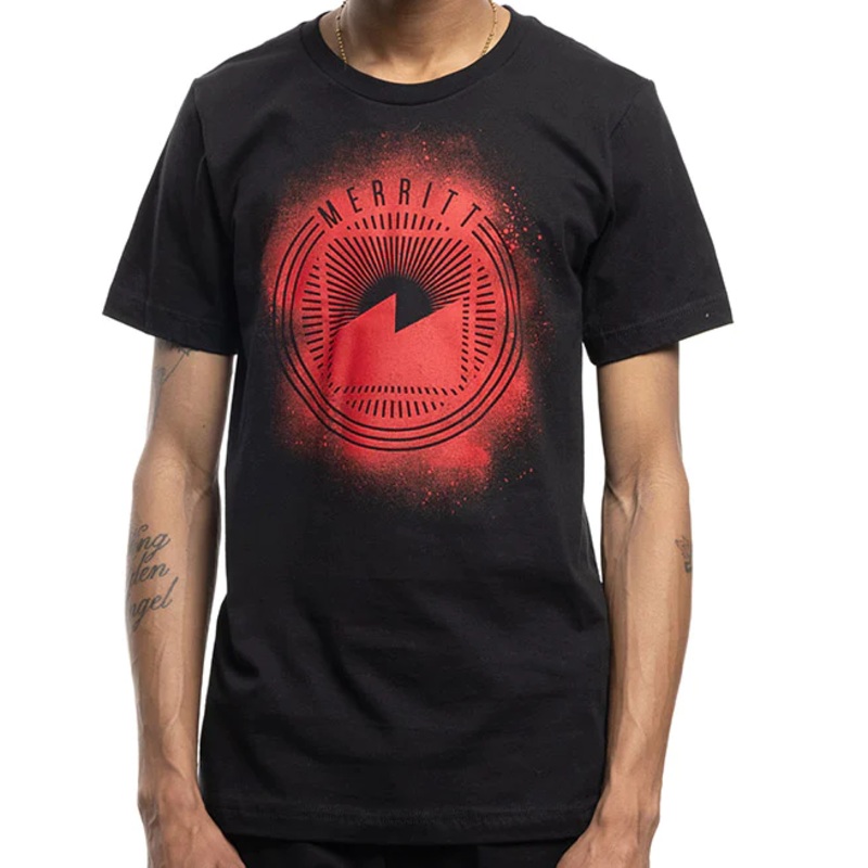 Merritt Spray T-Shirt Black/XL