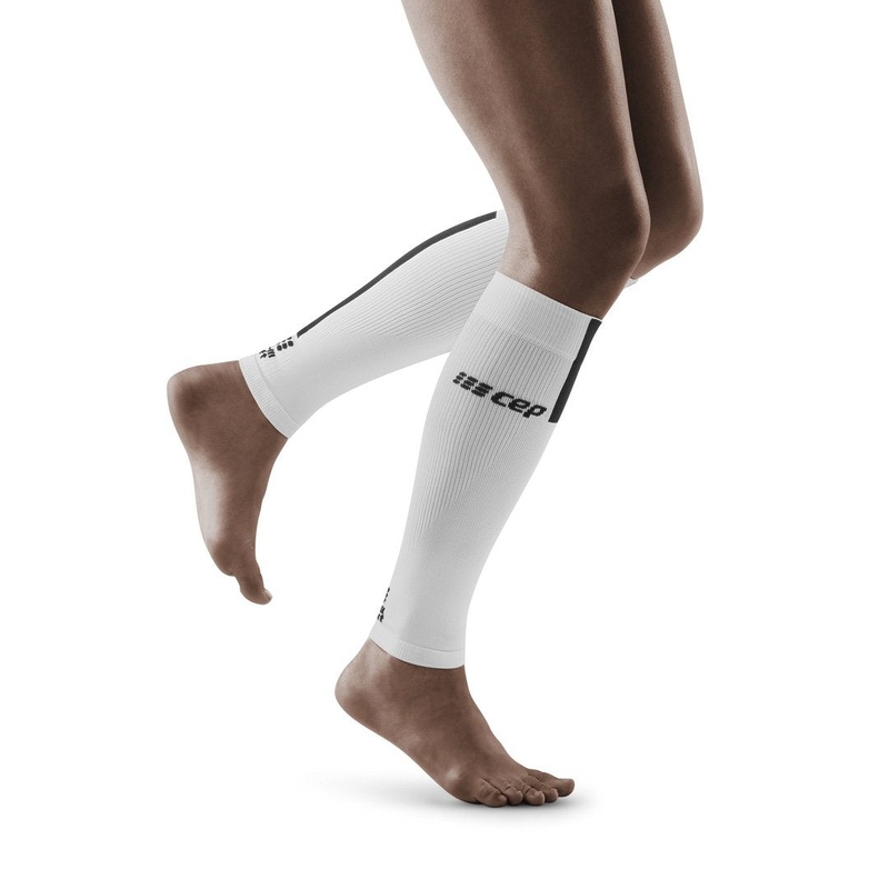 CEP Women’s Compression Calf Sleeves White II