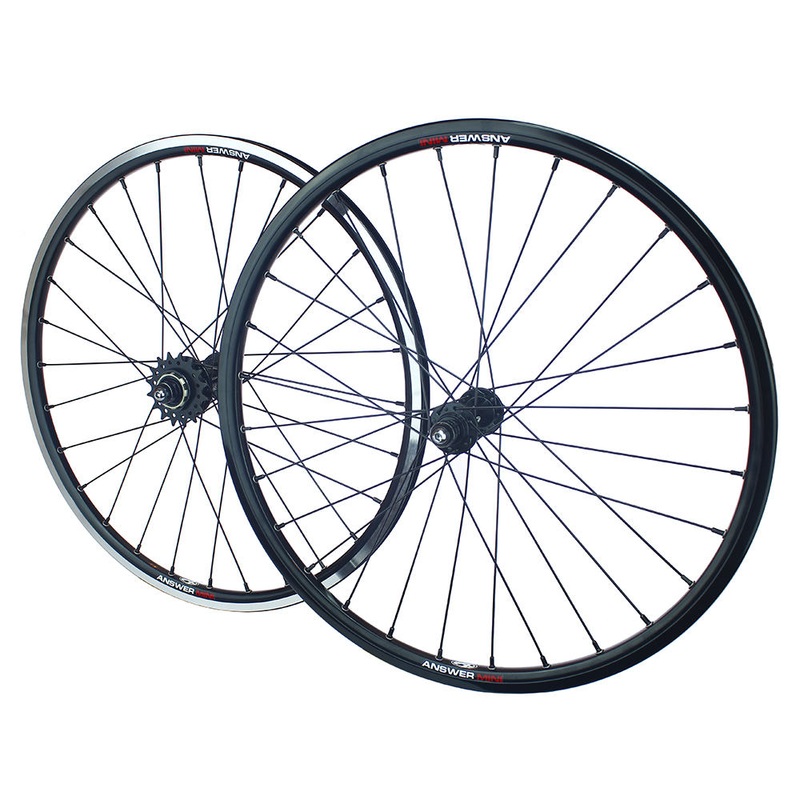 Answer Bmx Mini Holeshot Wheelsets 24 Black