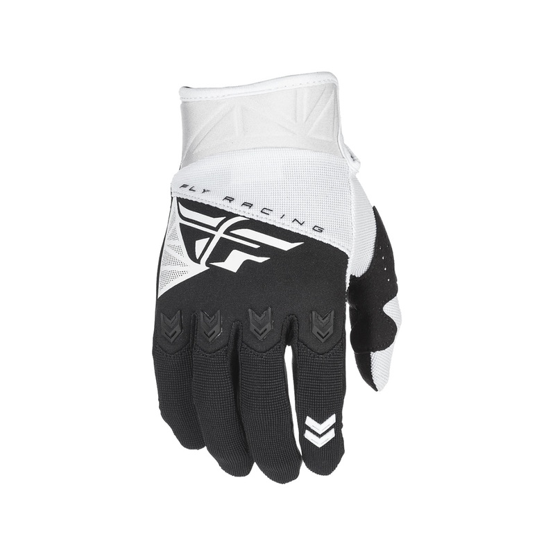 Fly Racing 2018 F-16 Glove – White/Black Youth XXX-Small (1)