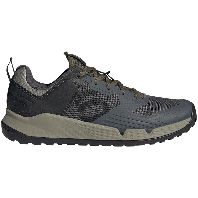 Five Ten Trailcross XT Flat Shoes – Mens Gray Six/Core BLK/Olive Strata 12
