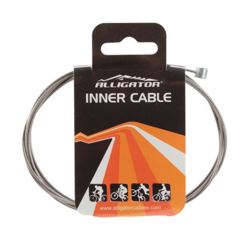 Alligator Brake Cable (Mtn/Road) Stainless-Slick – Each