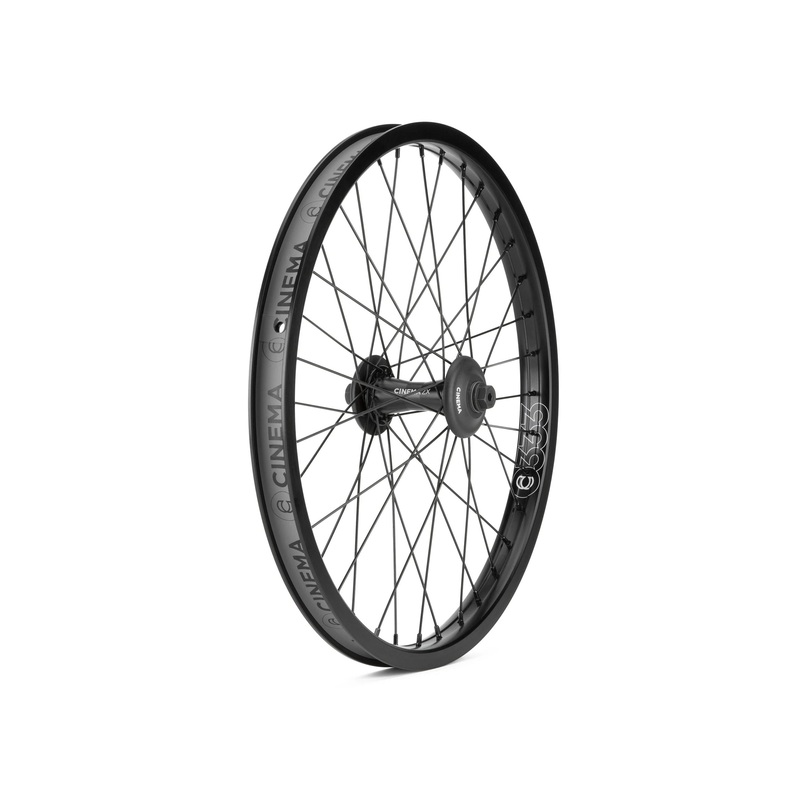 Cinema ZX Front Wheel Black