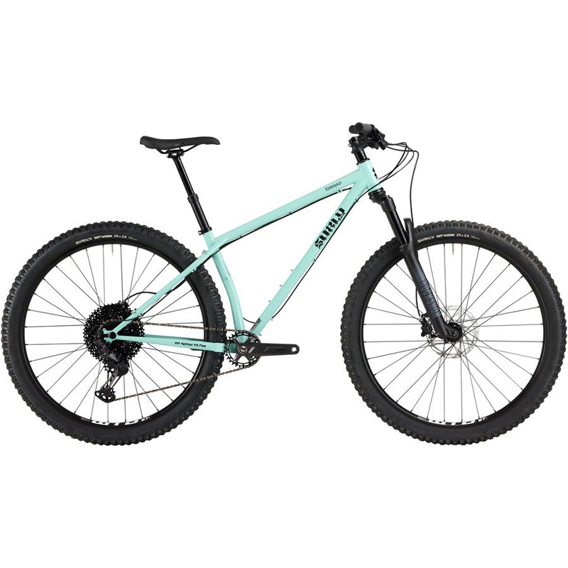 Krampus Front Suspension Bike – 29″ Steel Blue Oyster Coat Small