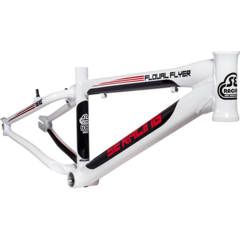 SE Racing 2013 Floval Flyer BMX Frame-White-Pro 24″