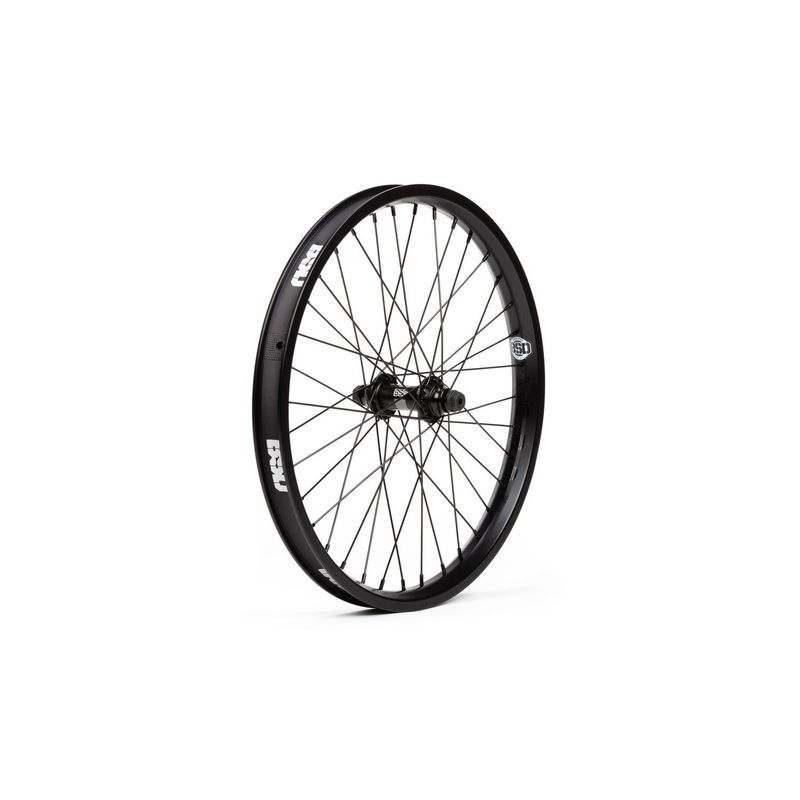 BSD Swerve + Aero Pro Front Wheel (Black) Black