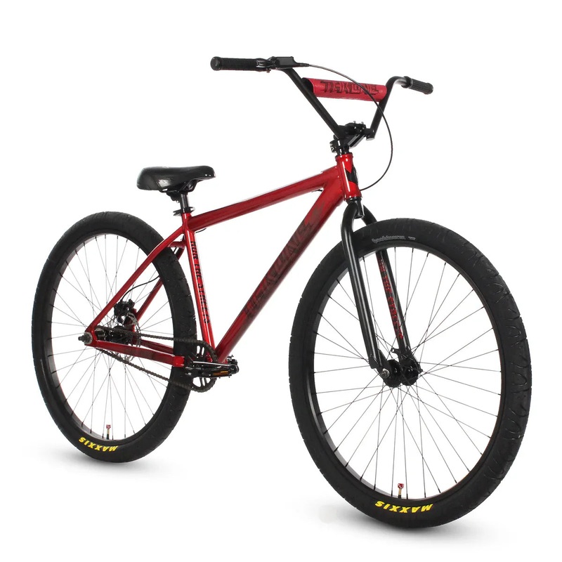THRONE GOON 29″ COMPLETE BIKE C EARL RED w/hydraulic brakes (EAST COAST)