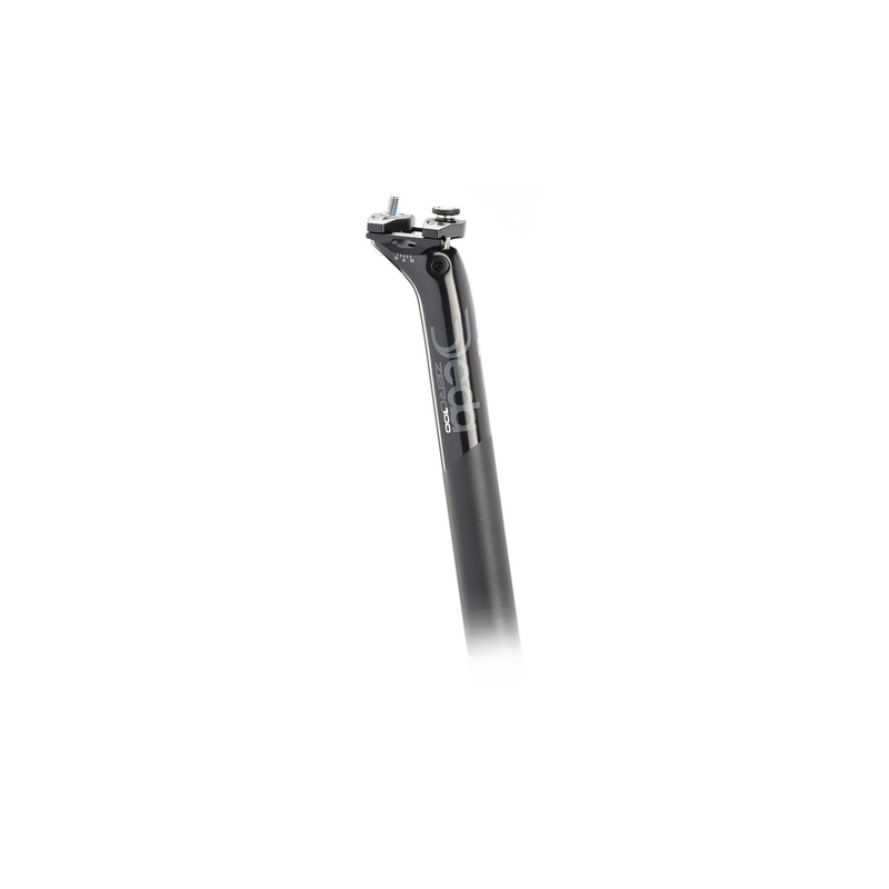 Deda Zero100 Seatpost – 12mm Offset Black on Black 27.2mm