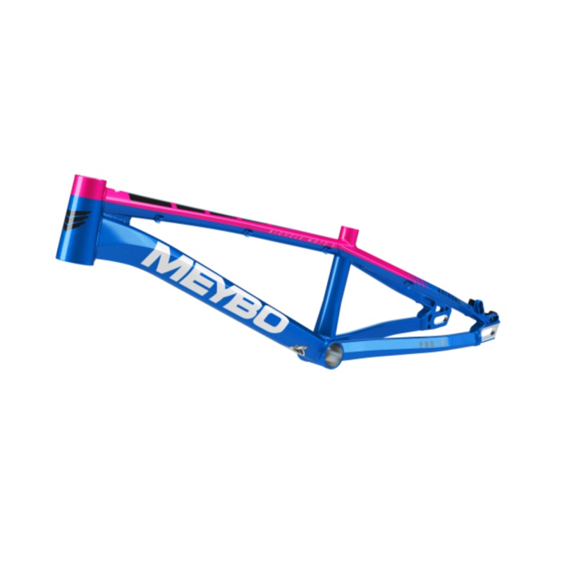 Meybo Holeshot Alloy BMX Race Frame-Blue/Pink/Black Mini