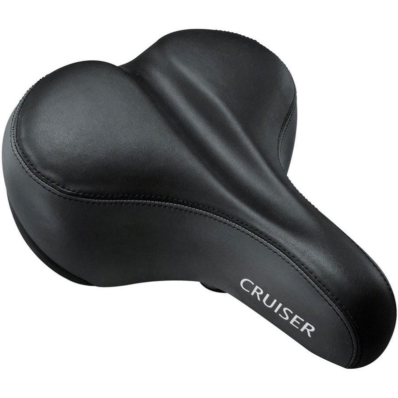 D2 Comfort Gel + Saddle – Steel Black Black