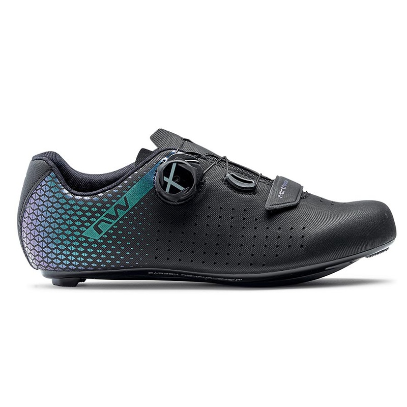 Northwave Core Plus 2 Women Road Shoes Black/Iridescent 38