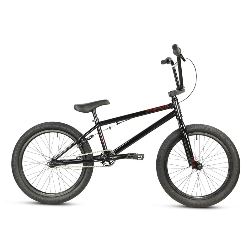 DK Four Pack 20″TT BMX Freestyle Bike-Black