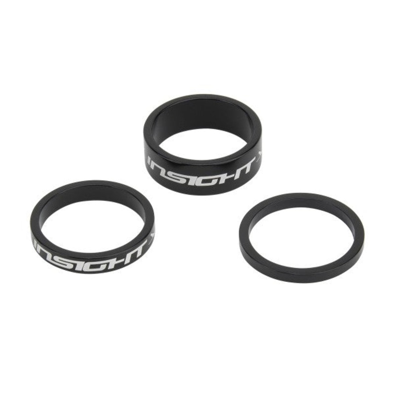 Insight Spacers Pack 1″ Black