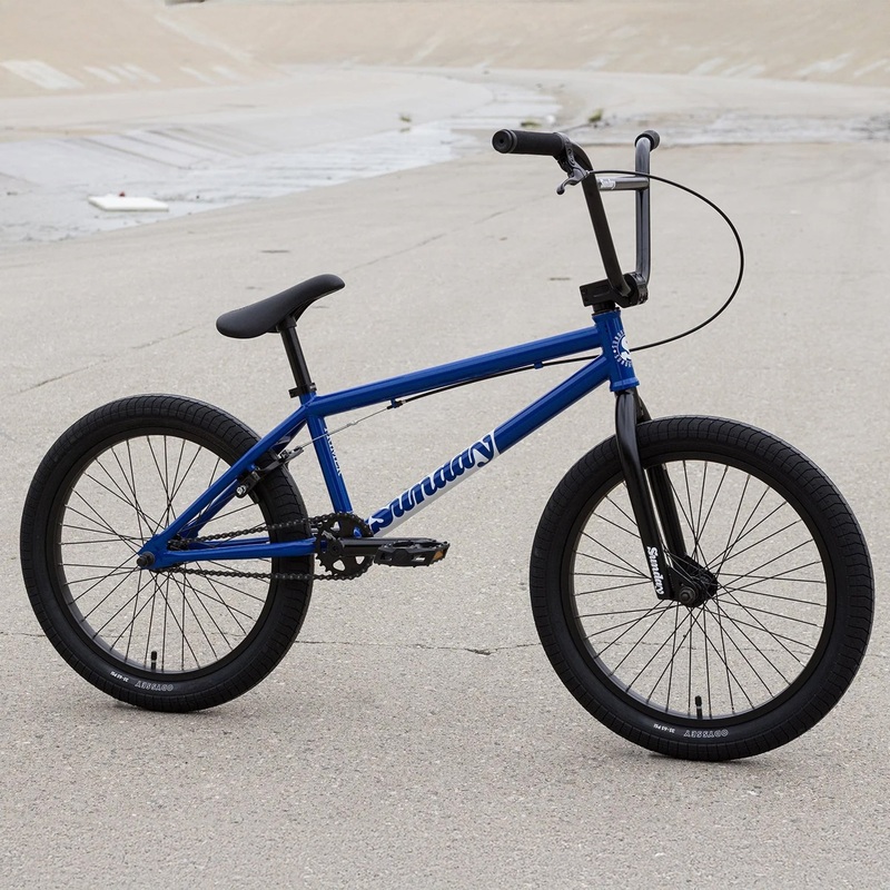 Sunday Primer 20″TT BMX Freestyle Bike-Gloss Sunday Blue