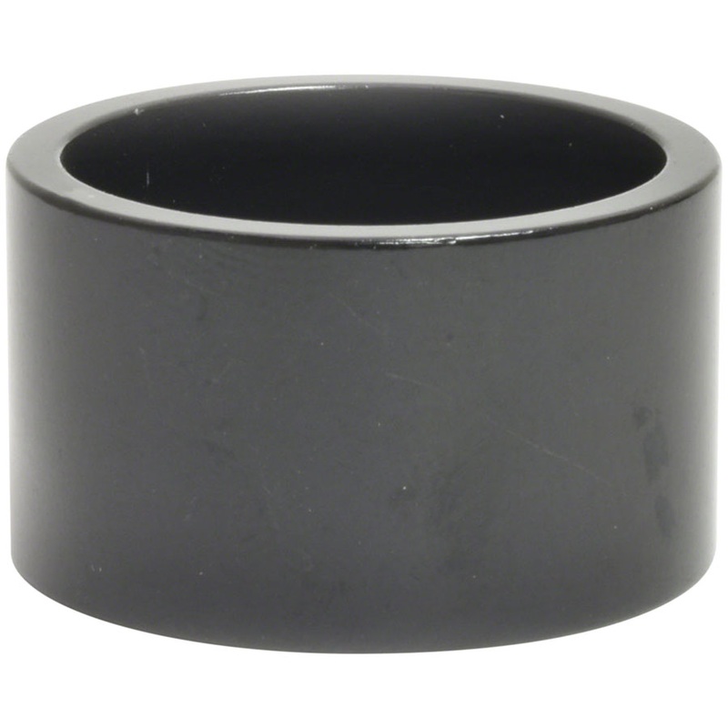 Wheels Manufacturing Aluminum Headset Spacer – 1-1/8″, 20mm, Black, 1-each