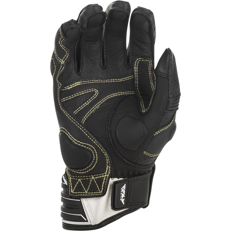 FLY RACING Brawler Gloves Black/White Lg