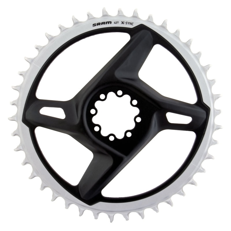 SRAM X-Sync Road Direct Mount Chainring RED/Force – 42t 12-Speed 8-Bolt Direct Mount Gray