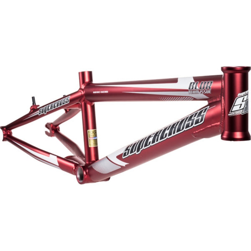 Supercross 2013 Blur BMX Race Frame-Matte Red Mini