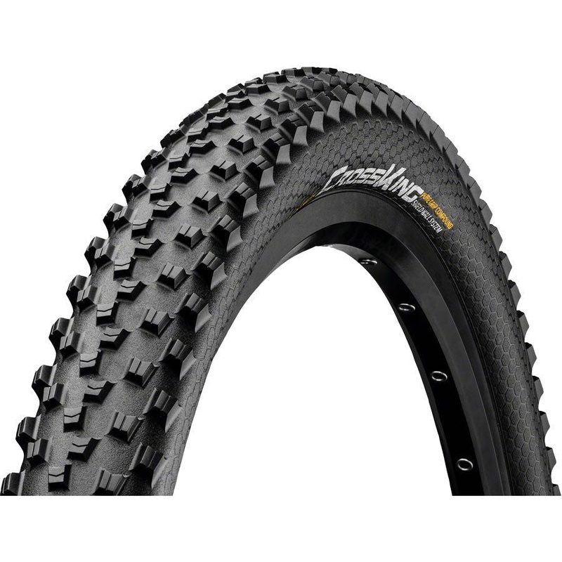 Continental Cross King Tire – 27.5 x 2.30, Tubeless, Folding, PureGrip ShieldWall, E25