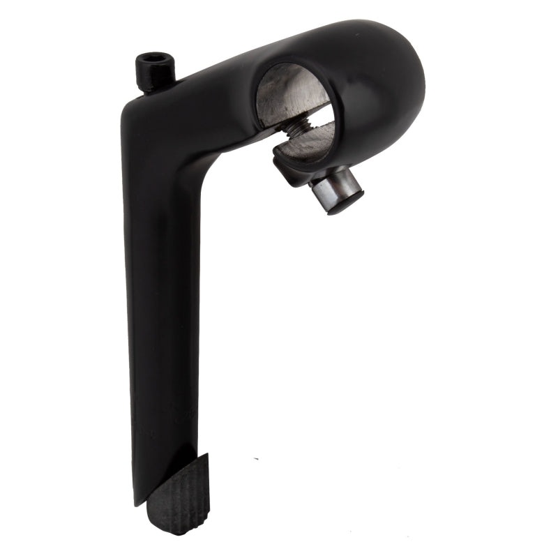 Alloy 1-Bolt 25.4mm Quill Stem Black 80mm 30