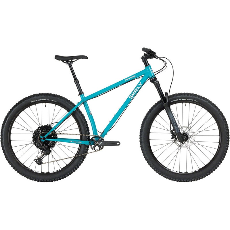 Surly Karate Monkey Front Suspension Bike – 27.5″ Steel Lost at Sea Blue Small