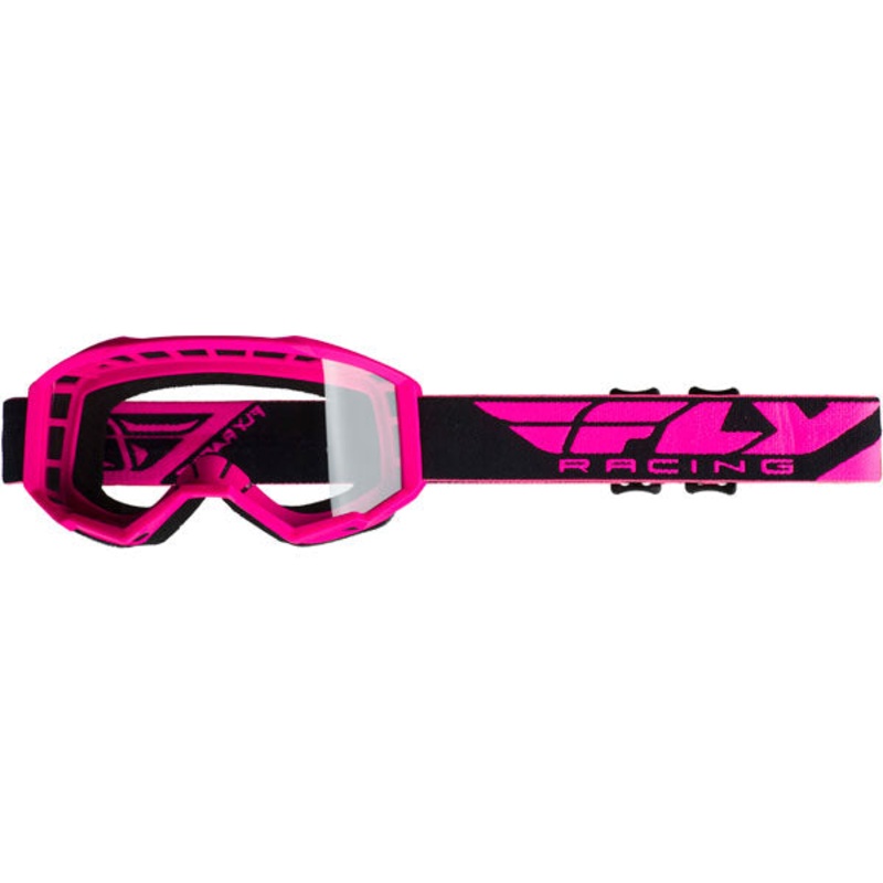 Fly Racing 2019 Focus Goggles-Pink/Clear
