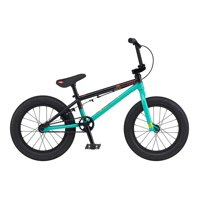 GT Performer 16″ BMX Bike-Pitch Green