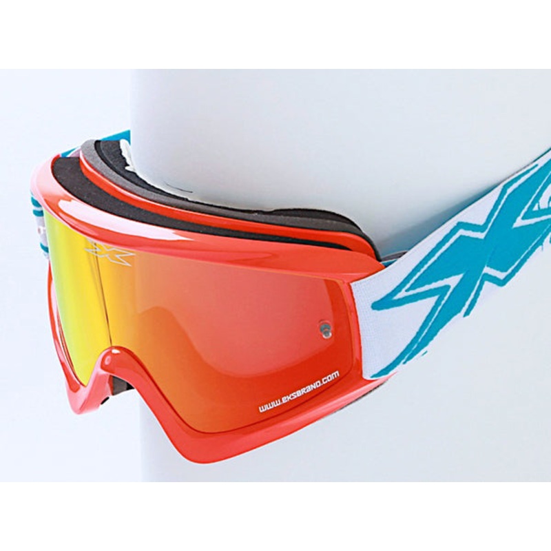 X-Brand Gox Stealth Goggles-Orange/Blue/White