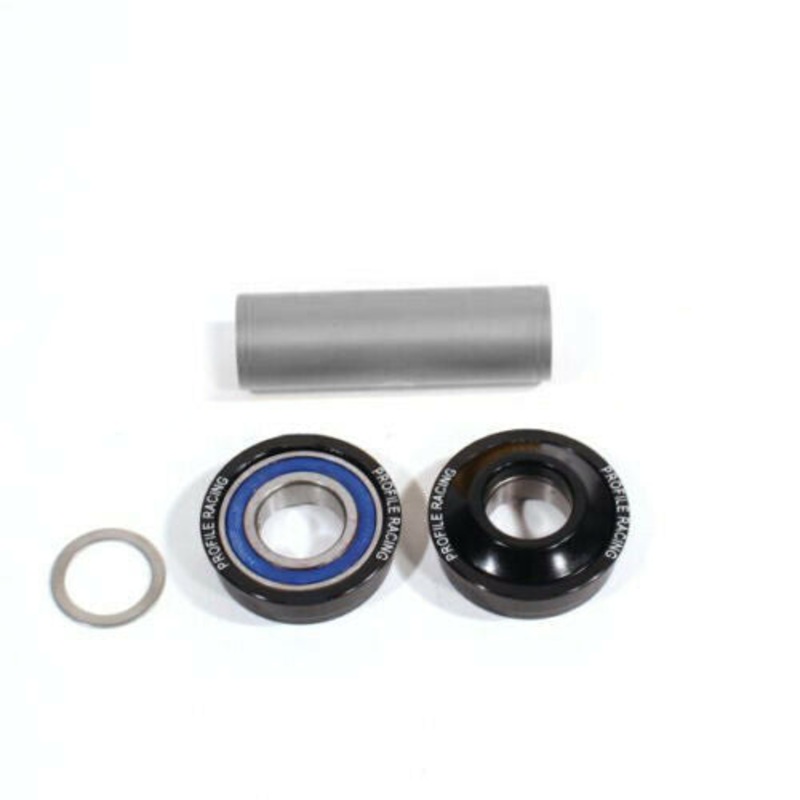Profile 22mm BB30 BMX Bottom Bracket Set – Black – USA Made