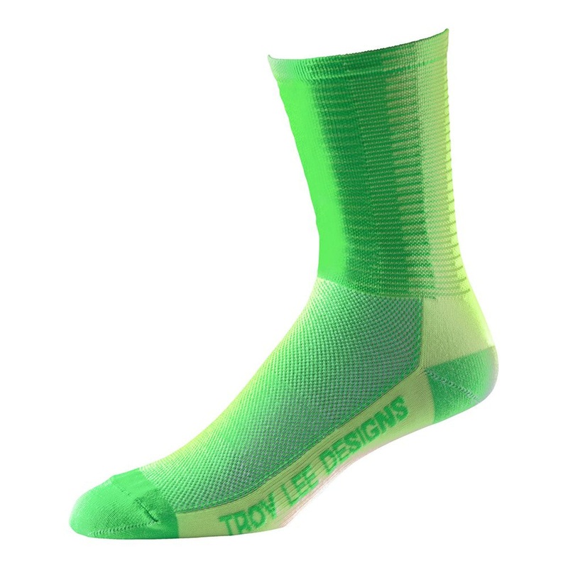 Troy Lee Ace Performance Crew Sock – 50/50 Flo Yellow 7-9.5: ( $14.95 )
