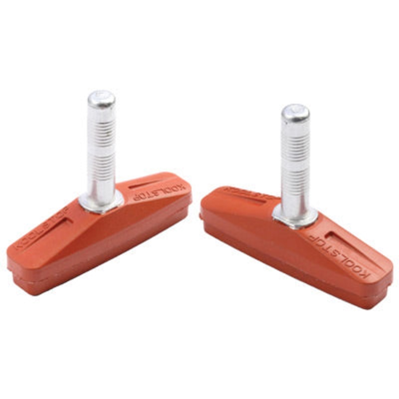 Koolstop City Canti Salmon 25Pr/Ctn – Bulk City Canti  Brakepads NA Salmon