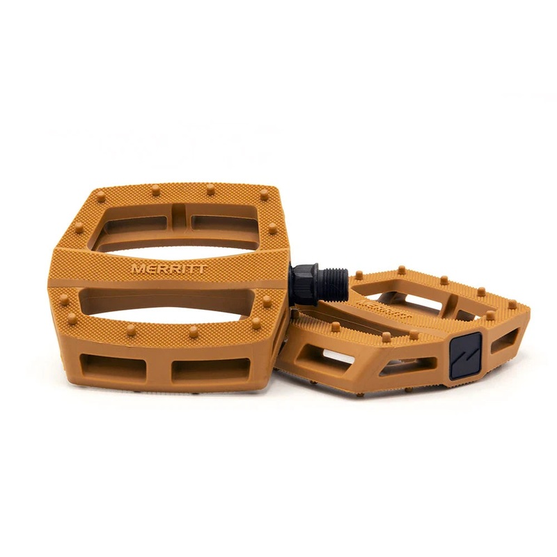 Merritt BMX P1 PC Platform Pedals – 9/16″ – Copper