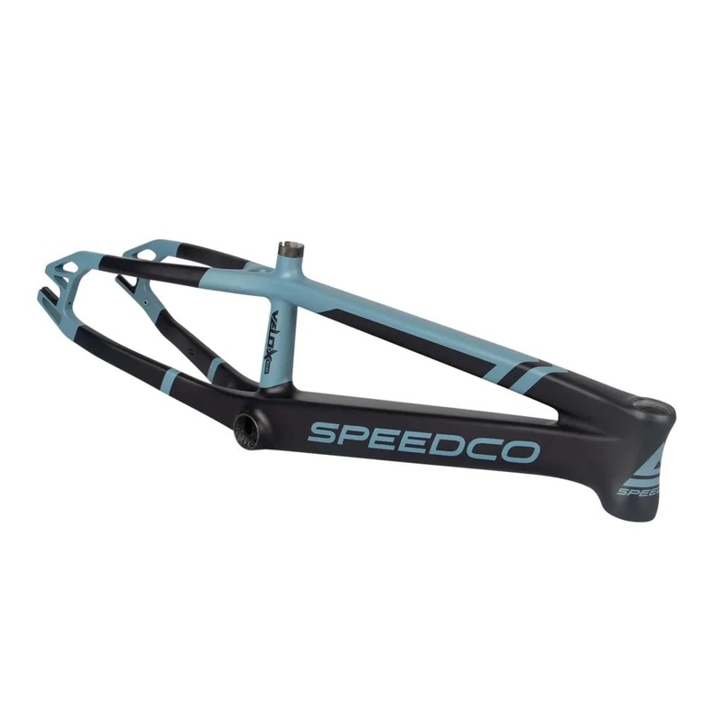 Speedco Velox EVO Carbon BMX Race Frame Expert XL Matte Blue 20