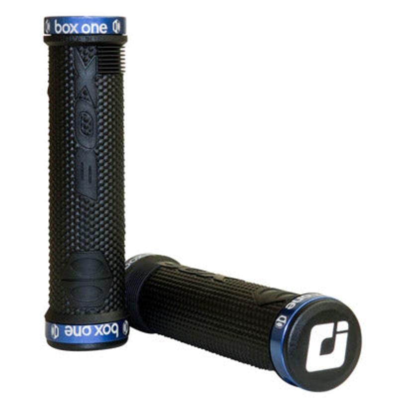 Box One Lock On Grip Bk/Blue  One Grip Box Gripstape NA Black