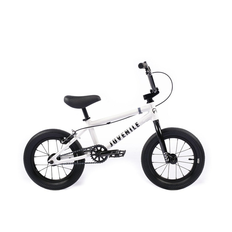 Cult Juvenile 14″ BMX Freestyle Bike-Matte White